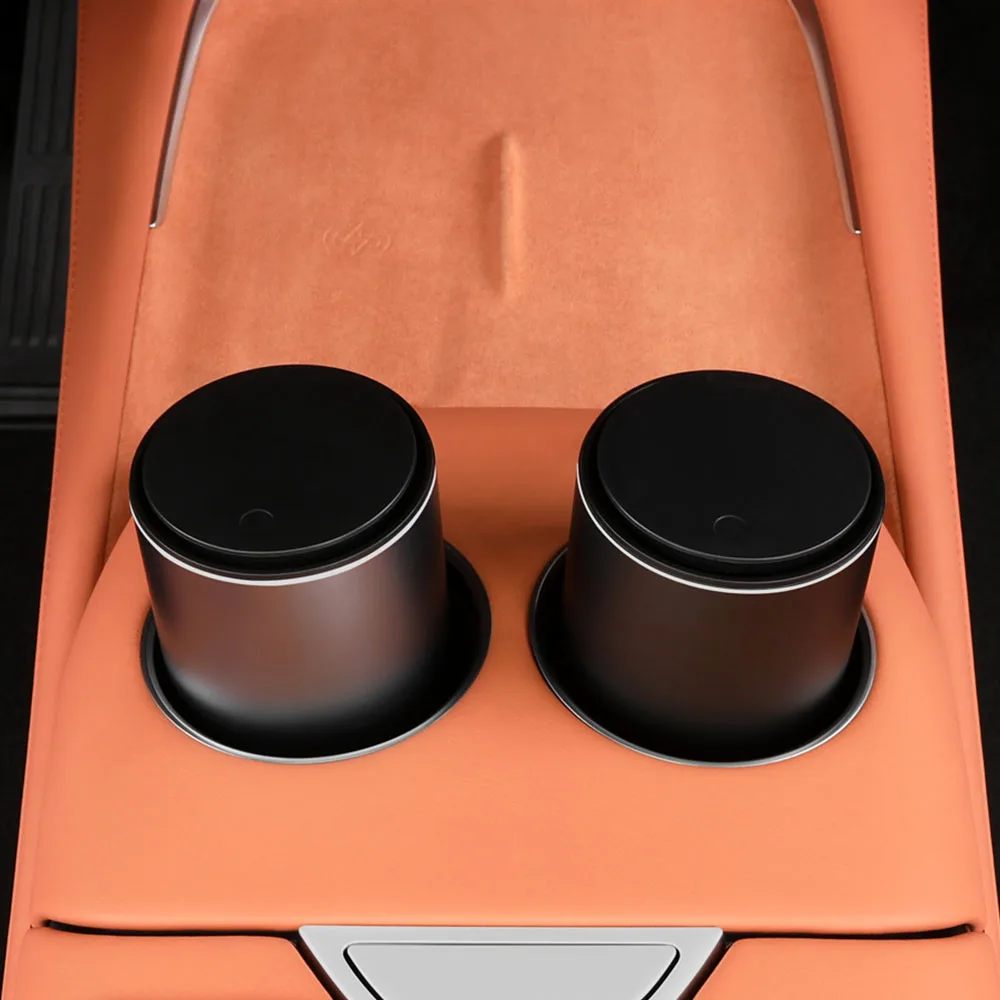 

For Changan Deepal S07 S7 SL03 Car Mini Trash Can Interior Modification Product Aluminum Alloy Storage Bin