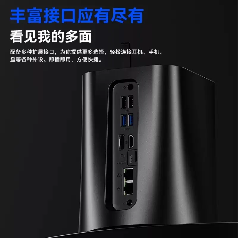 Mini PC NVMe SSD Support 2.5/3.5 Inch HDD RAID NAS DDR4 M.2 WiFi6 Firewall Router Pfsense FreeNAS Windows 11
