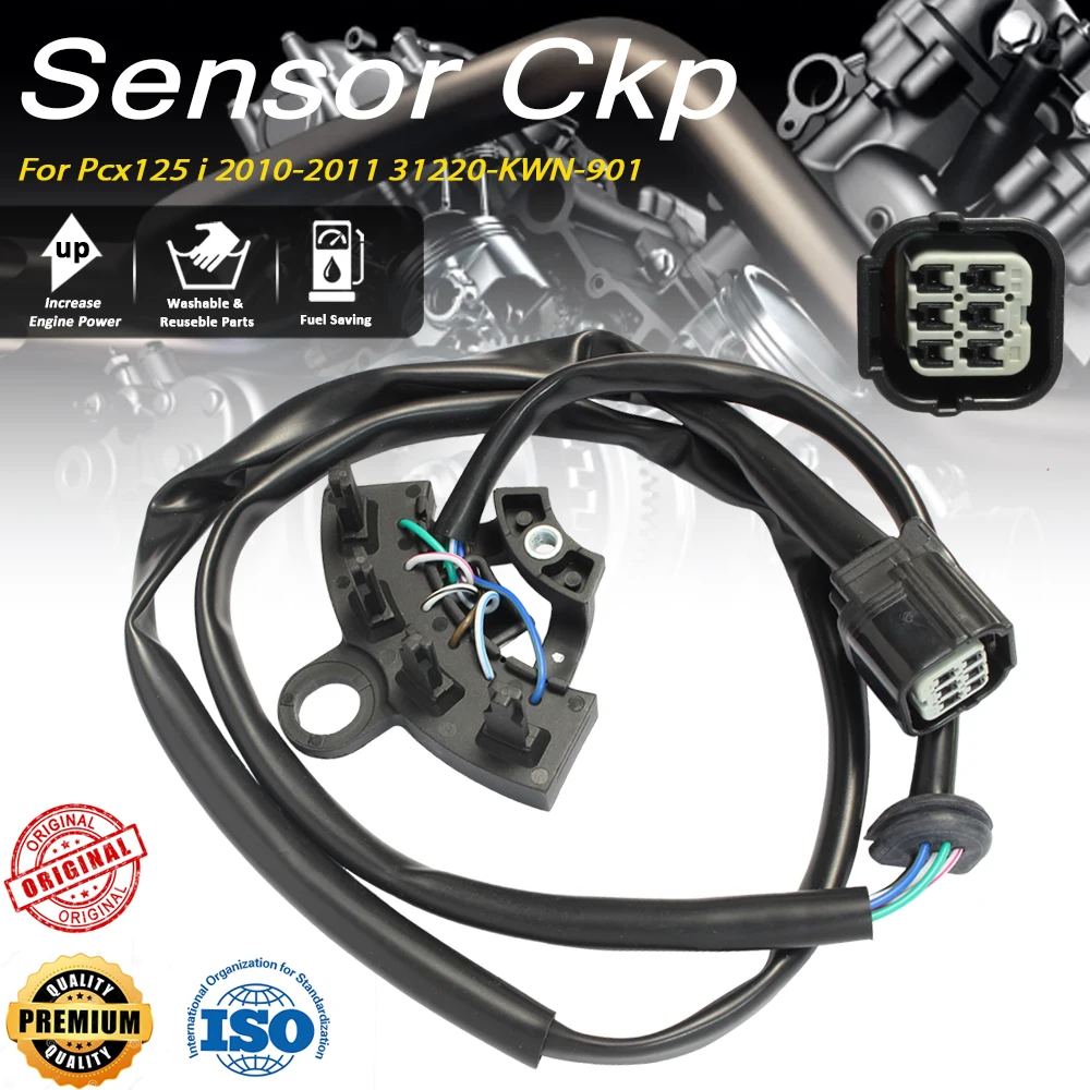 

High Performance CKP Sensor for Hon Da PCX125 2010-2011 31220-KWN-901 Upgrade Replacement Plug and Play