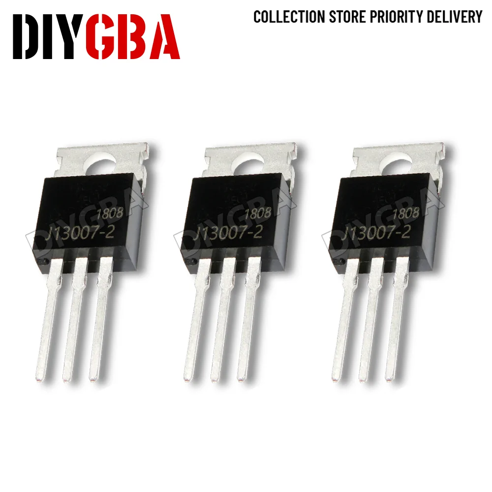 10 قطعة FJP13007 TO220 MJE13007 J13007 TO-220 NPN الترانزستور ثنائي القطب تقاطع BJT الصمام الثلاثي أنبوب Fets