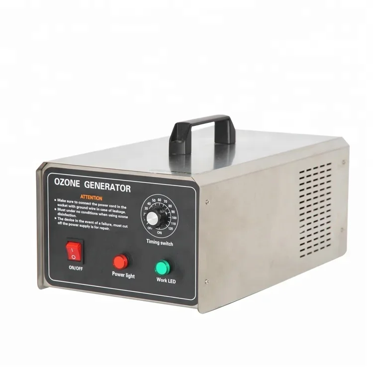 Portable High Grade Water Purification Air Purifier Commercial Ozone Generator