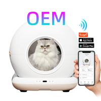 Smart Quick Self Cleaning Deodorant Large Space Toilet Automatic APP Remote Control Auto Cat Litter Box