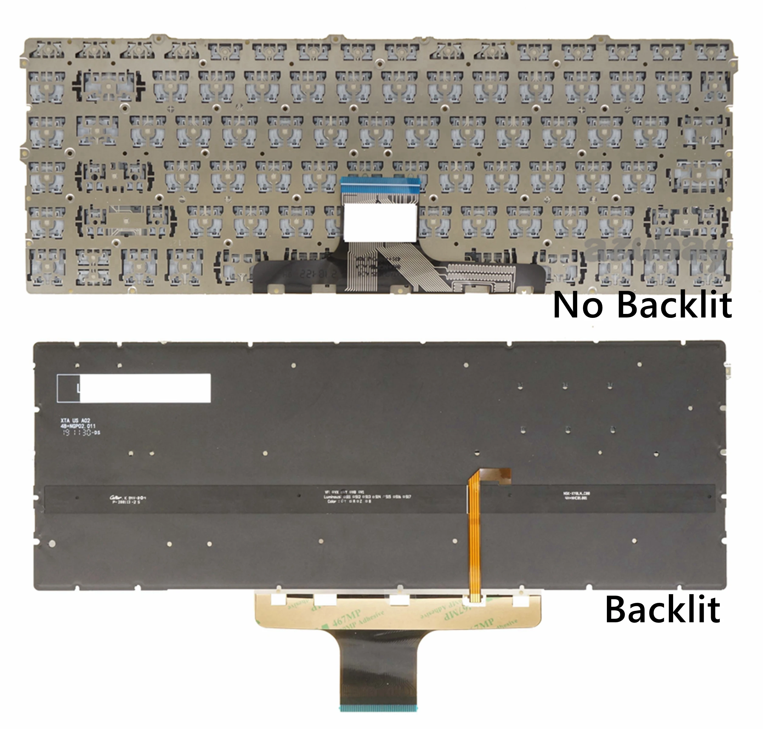 Backlit Keyboard For HP Pavilion x360 14-dy00 14-dy2000 14m-dy00, 14m-dy1000 NSK-XTLBW SN6193BL UK US Thai Russian Korean Arabic