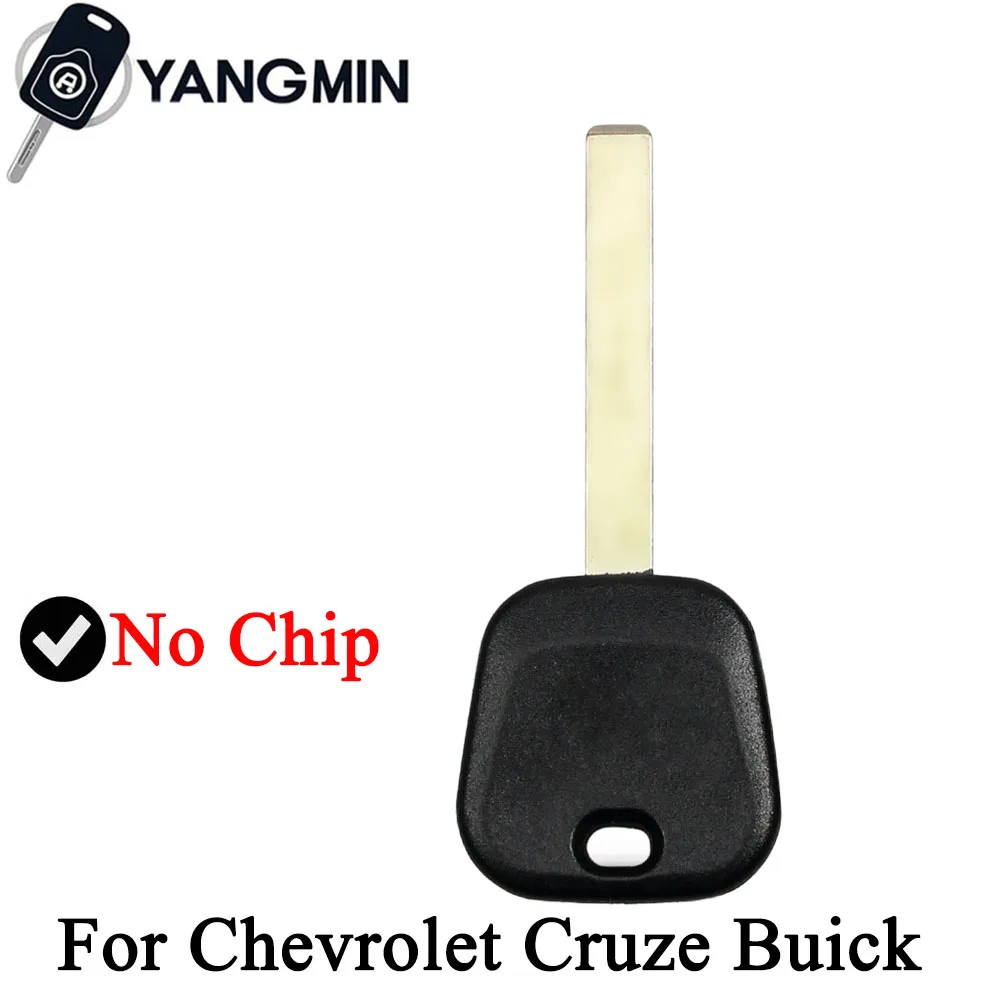 

YANGMIN Car Key For Chevrolet Cruze Buick With HU100 Blade No Chip Replacement Transponder Blanks Shell Case cover