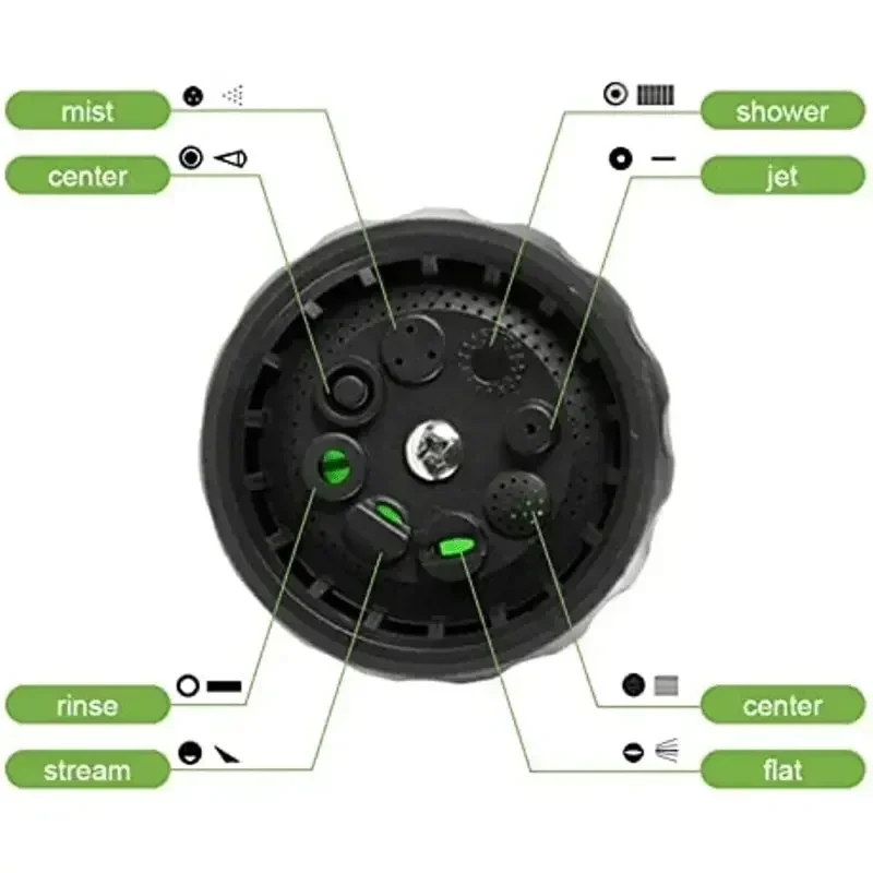 المحمولة السيارات رغوة انس المياه ارتفاع ضغط 3 الصف فوهة نفاثة أداة السيارات أداة حديقة غسل البخاخ