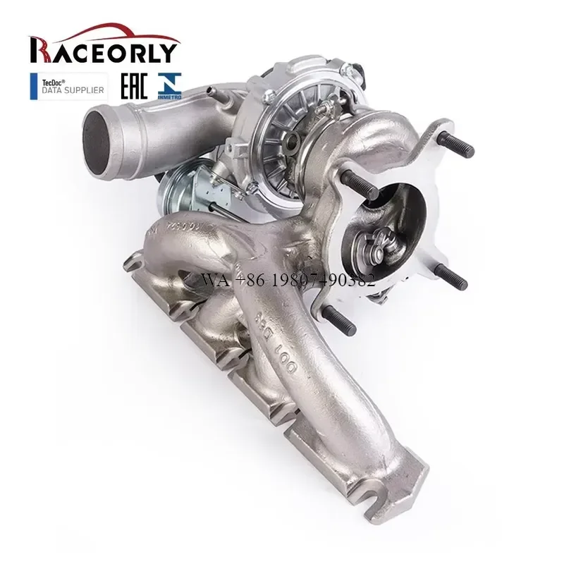 wmwmnu for Raceorly Turbo Kit Upgrade 06J145702L Turbocharger Metal Engine Parts for GTI Q3 2.0T CCT CCZ EA888