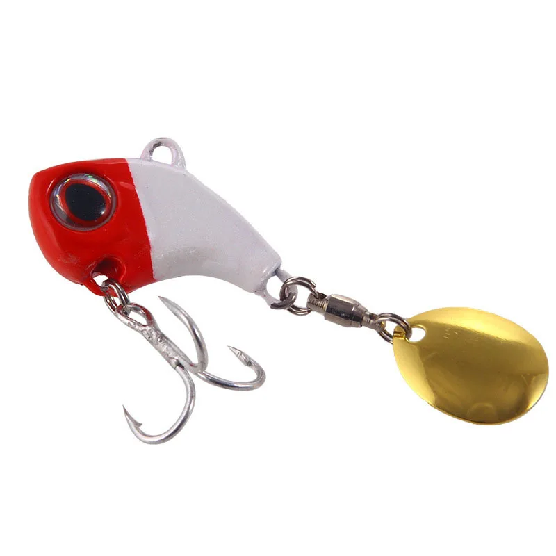 1 Stück Weitwurf-Vib-Wobbler mit Jighead, vibrierender Daumenköder für Süß- und Salzwasser-Meeresangeln, Spinnerbait-Angelzubehör