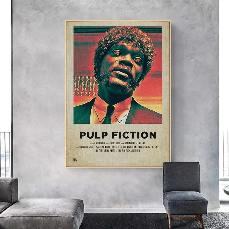 ملصق فيلم كلاسيكي لديكور الغرفة ، لوحة قماشية ، صورة فنية جدارية ، خيال لب ، كلمات مبهرة ، Cidade De Deus ، مدينة الله