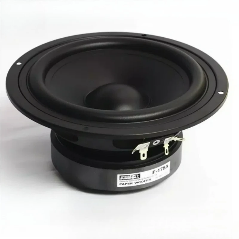 SOTAMIA 1PCS 6.5 인치 미드베이스 스피커 8 Ohm 110W 운모 코팅 종이 트레이 HIFI 라우드 스피커 데스크탑 책장 스피커 시스템