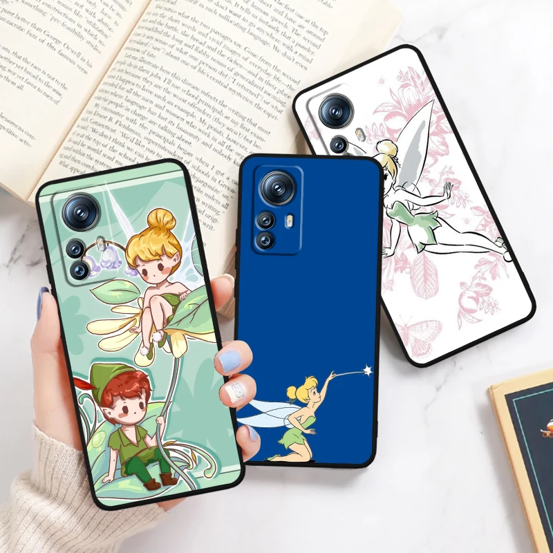 Wonderful Fairy Cartoon Cute For Xiaomi Mi Poco F5 F4 F3 X6 X5 X4 X3 M6 M5 M5S M4 M3 C65 Pro GT NFC 5G Black Cover Phone Case