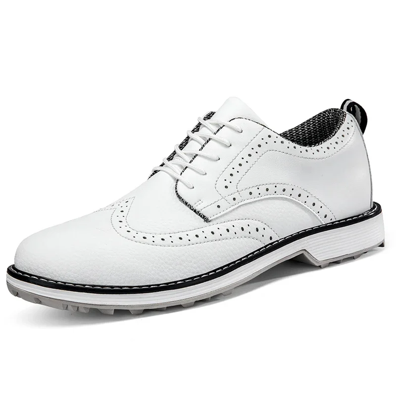 

New Spikes Golf Shoes Men Professional Golf Sneakers Outdoor Walking Footwears for Golfers