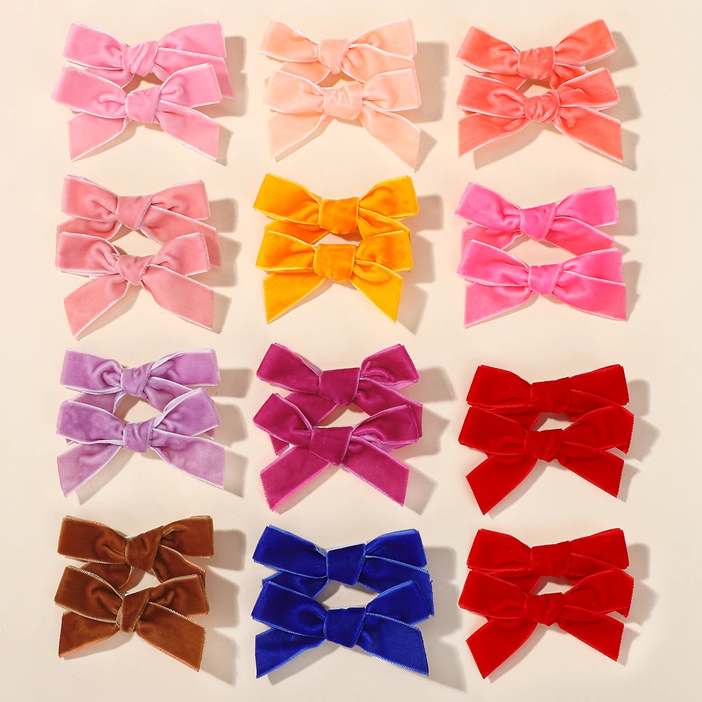 20 piezas horquillas de Boutique de Color aleatorio, tocados, lazos para el cabello, pasadores hechos a mano, pinzas para el cabello para niñas, accesorios para el cabello