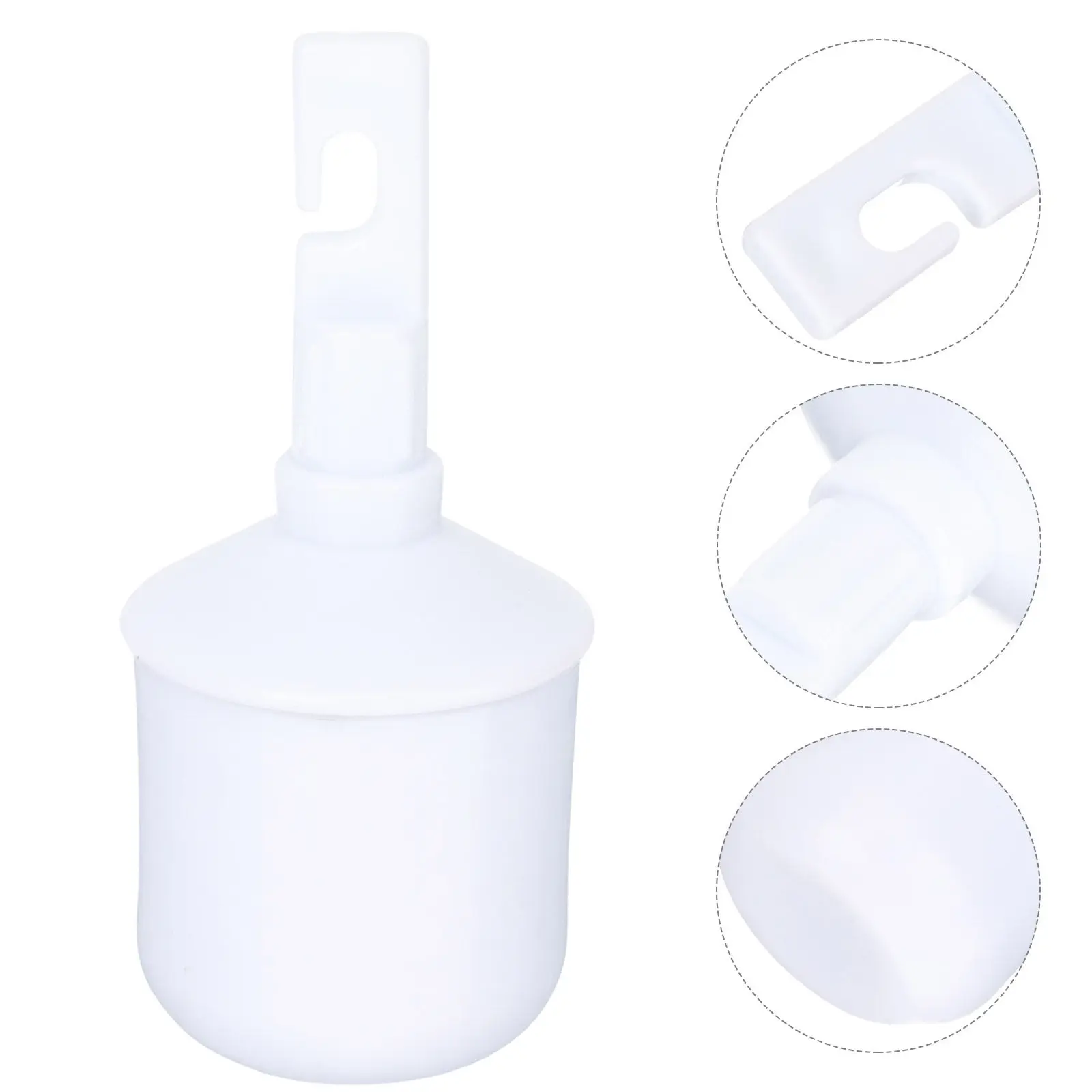 High Quality Blind Cane Tip Replacement Sturdy Rubber Crutch Pad Tight Fitting Design for Maximum Stability and Hand Fatigue