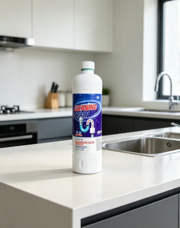 Drain Clog Remover and Cleaner, Non-Corrosive Formula, Safe on All Pipes and Septic Tanks, Formulated Using Only Essential
