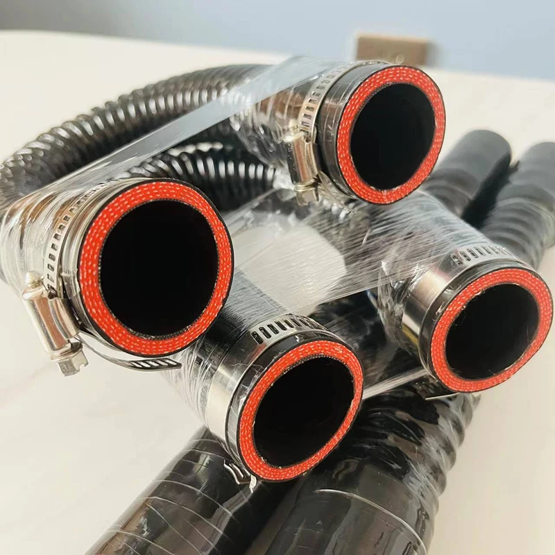 Universal Black Car Silicone Flexible Pipe Radiator Hose Intake Hose Intercooler Tube For High Pressure High Temperature Rubber