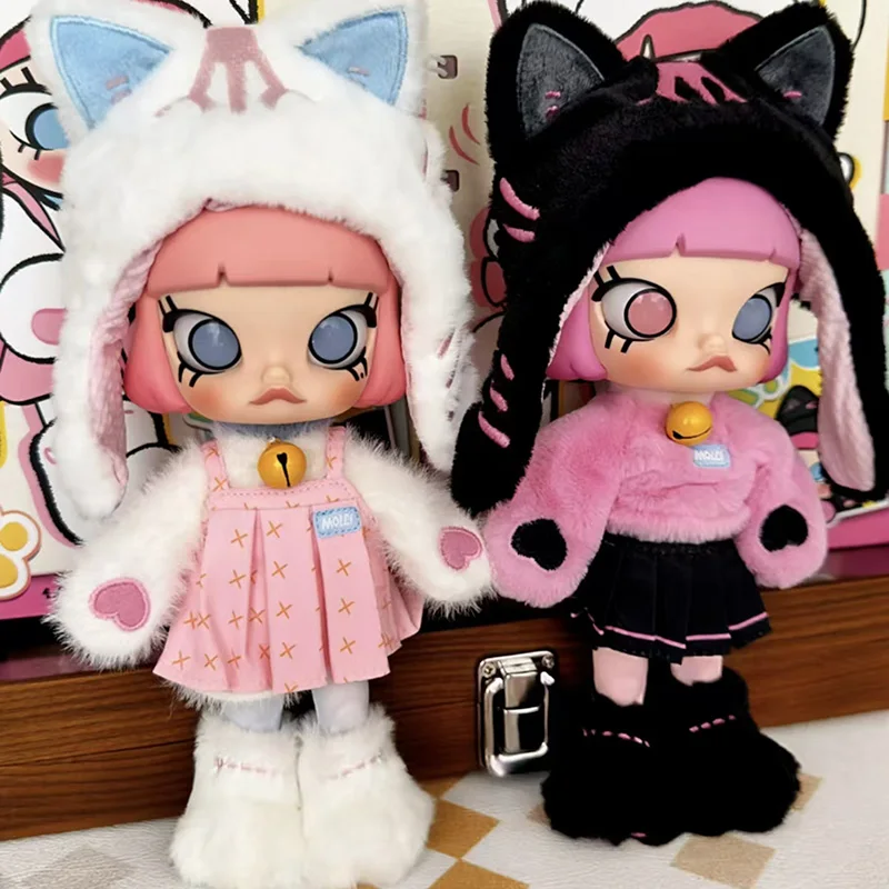 

POP MART MOLLY Peekaboo Series 1/8 BJD Trendy Blind Random Box Toys Mystery Box Action Figure Surprise Gift