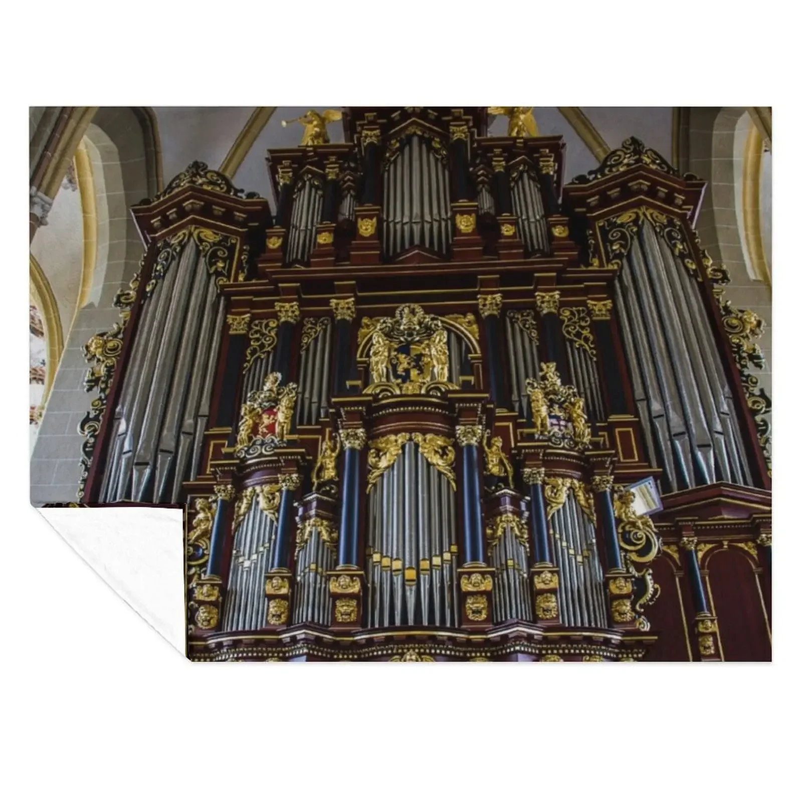 

Rose wood England bath abbey pipe organ Throw Blanket valentine gift ideas Softest Beautifuls heavy to sleep Blankets