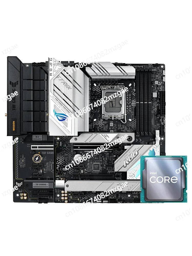 I5 12400f/13400f loose piece rog760m snow blowing heavy gunner box main board cpu set d5 cortina