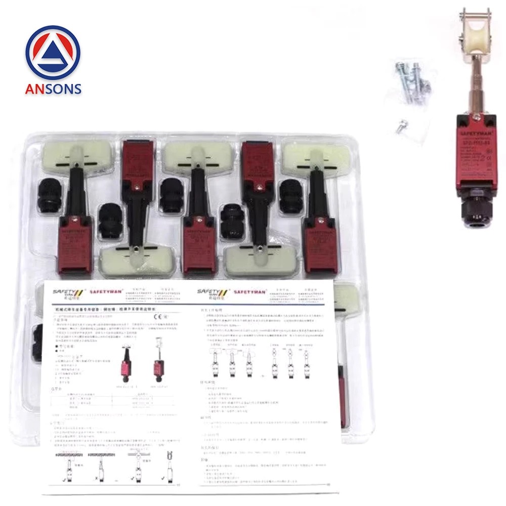 Pièces de rechange d'ascenseur d'Ansons de commutateur de JODetection d'adt de commutateur de limite d'ascenseur d'ETYMAN de diable SWP-SL de SFD-1112--SS SFD-1112-SL-X