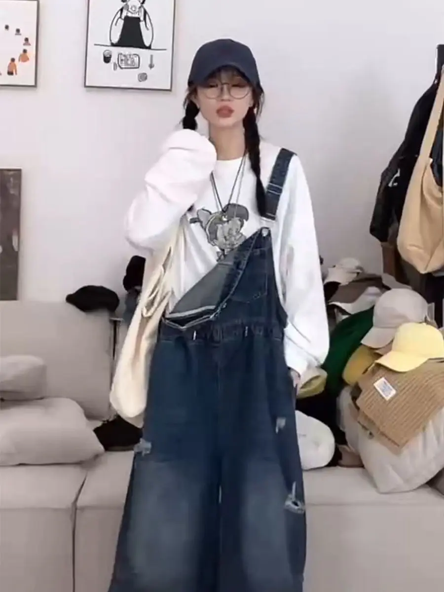 Jean Jumpsuits For Woman Blackgray Bottoms Femme Aesthetic Glam Popular Fly Slim Fit Bright Gold Sequin Commute Thick Bowknot