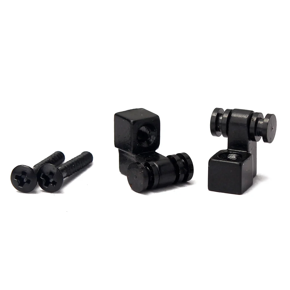 

2Pcs Press String Buckle Set Professional Metal Roller String Tree for Guitar Stable Tuning Lightweight Portable Accessories