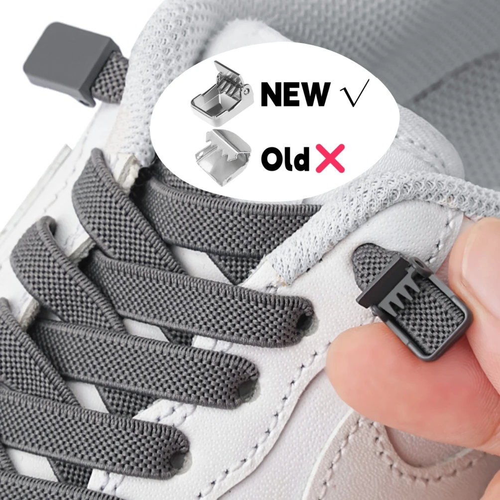 

1/2/4 съемные без завязок, эластичные шнурки, шнурки для обуви, шнурки с замком, кроссовки для взрослых, 8 мм, расширенные плоские шнурки для обуви