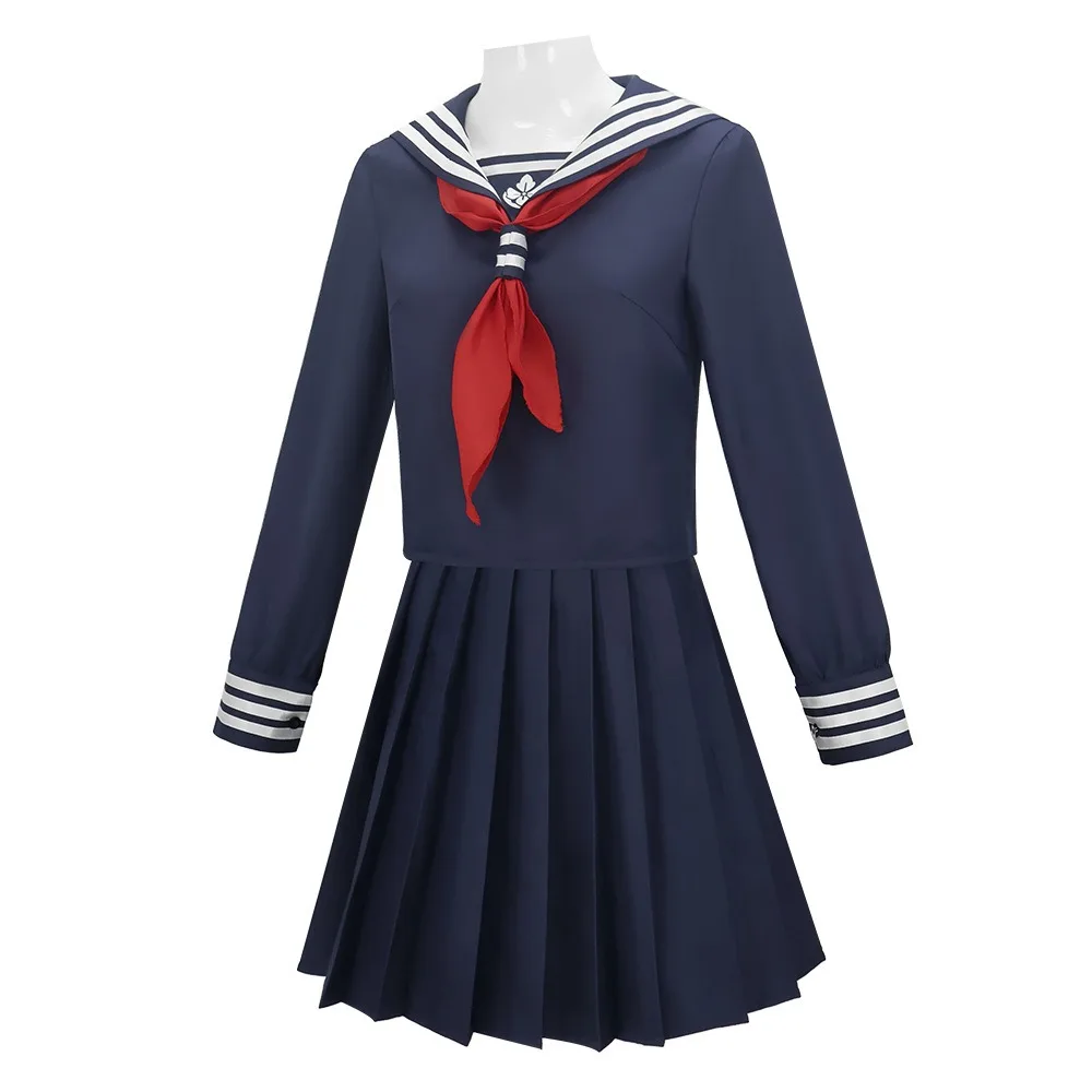 Game Silent Hill F Shimizu Hinako Cosplay Costume JK Sailor Uniform Pleated Skirt School Anime Halloween Costume Stage Outfit view 3