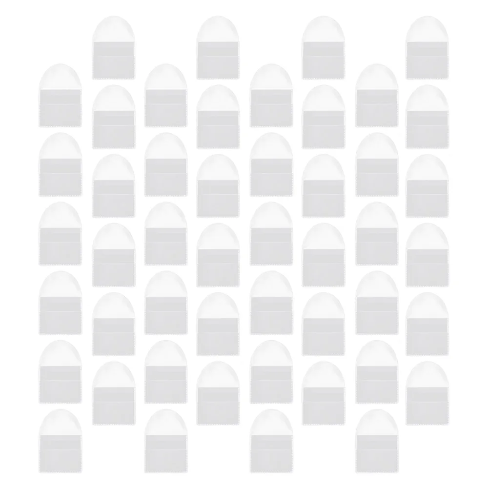 

50pcs Coin Storage Bag Transparent PVC Holder Money Pouch Collectors Supplies Plastic Organizer Currency Album