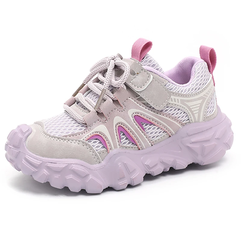 

Spring Teenager Girl's Sneakers Trend Fashion Sport Shoes For Children Anti-slippery Kid's Sneakers Casual Footwear For Boys