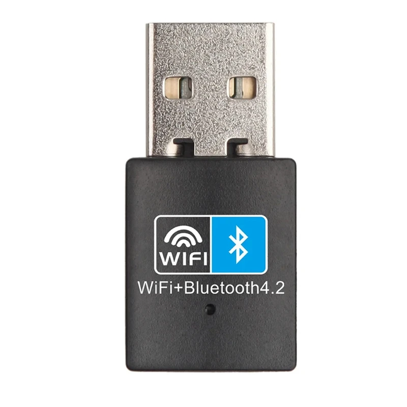 Adaptador USB Wifi Compatible con Bluetooth V4.2, tarjeta de red inalámbrica, transmisor de antena Wifi, reemplazo de receptor de Internet Lan para PC