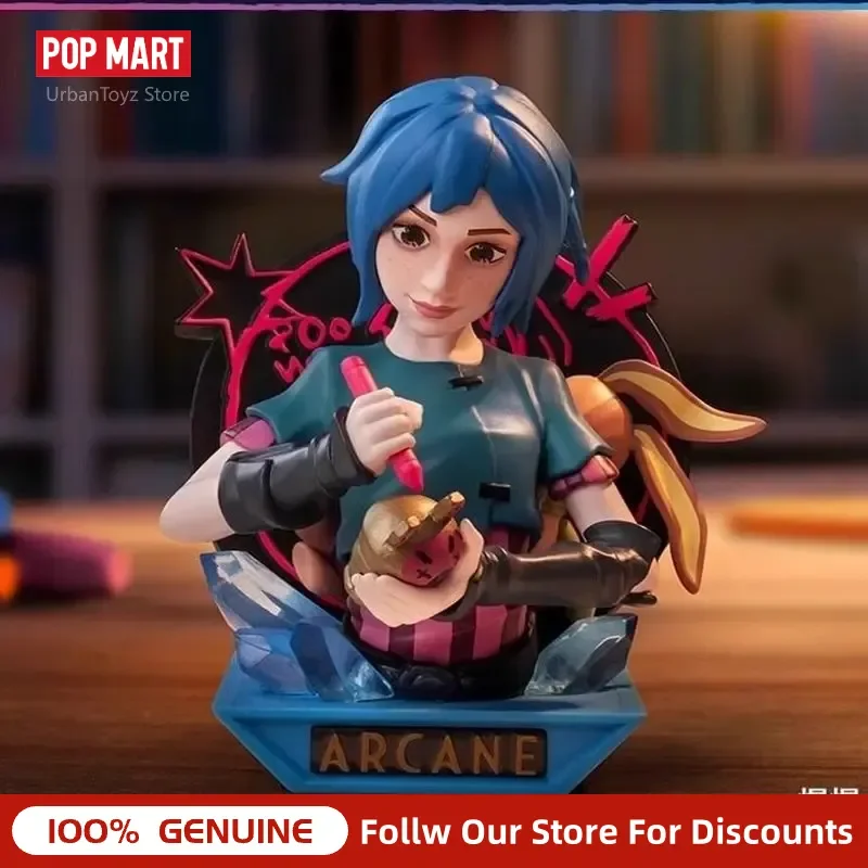 Authentic POP MART Arcane Season 2 Jinx Bust Figure Blind Box