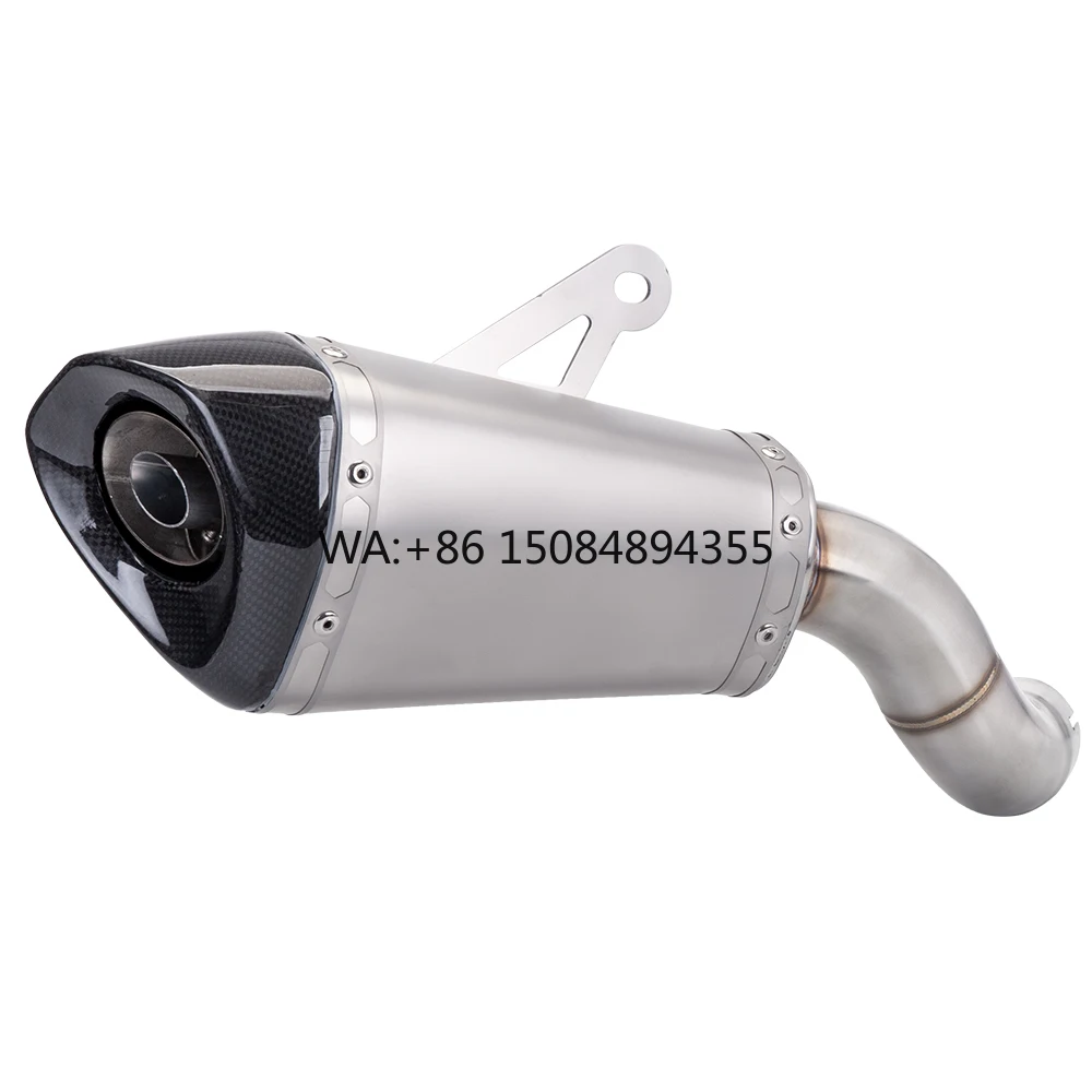 Integrated Mid- Rear Section for Z900 Motorcycle Stainless Steel Exhaust Pipe Special Vehicle Dedicated No Loss Stra New