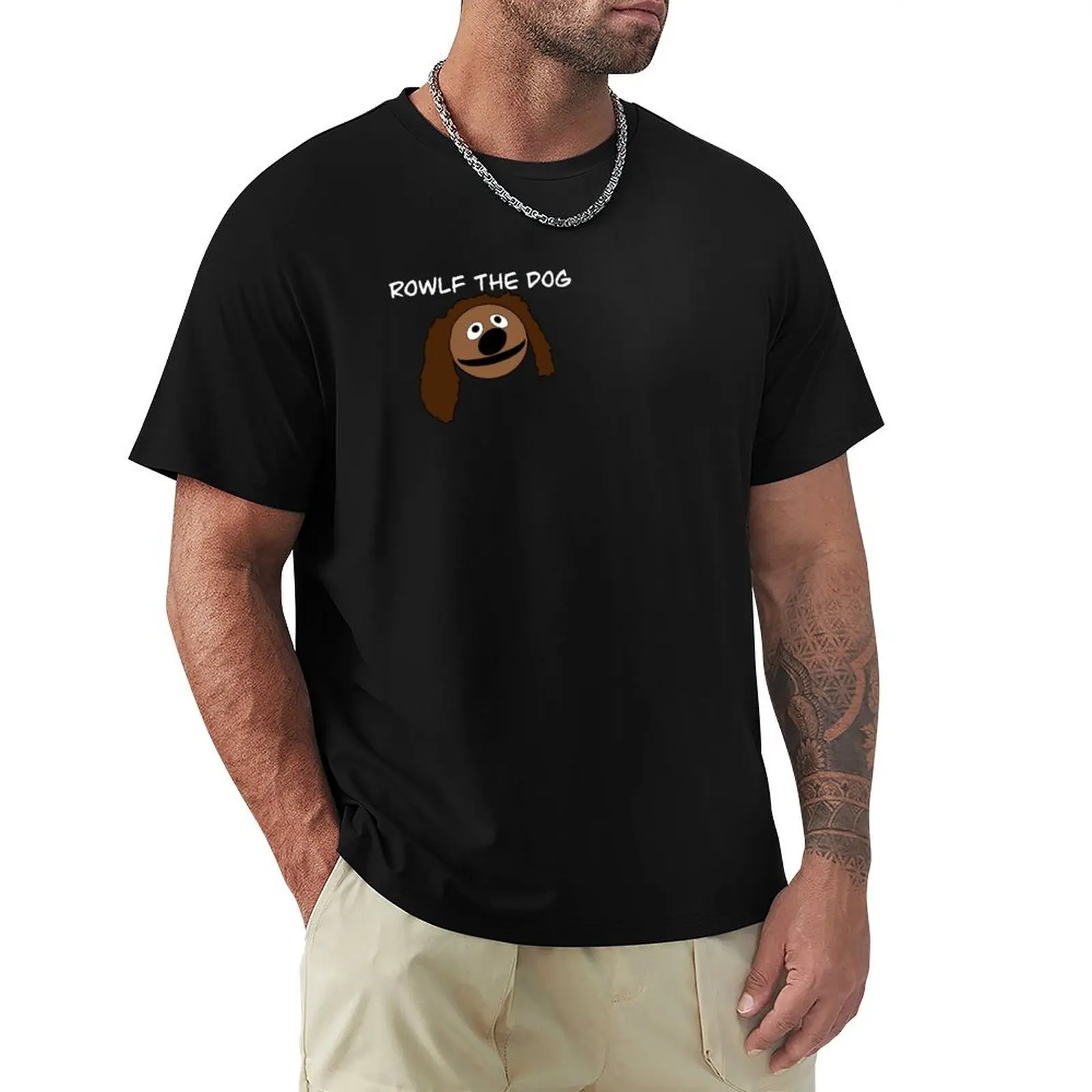 

The Muppets - Rowlf the Dog T-Shirt Anime t-shirt aesthetic clothes funny meme t-shirts sweat shirts, men