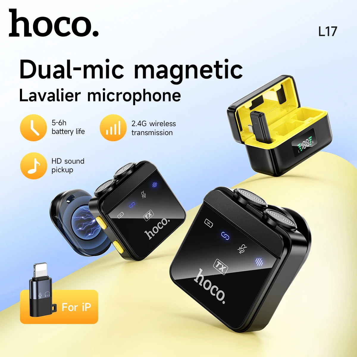 ميكروفون HOCO L17 المغناطيسي اللاسلكي لتسجيل البث المباشر – تقييم شامل ونصائح عملية من المستخدمين الحقيقيين