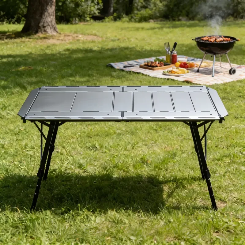 Portable Massage Table Aluminum Outdoor Pool Table for Camping