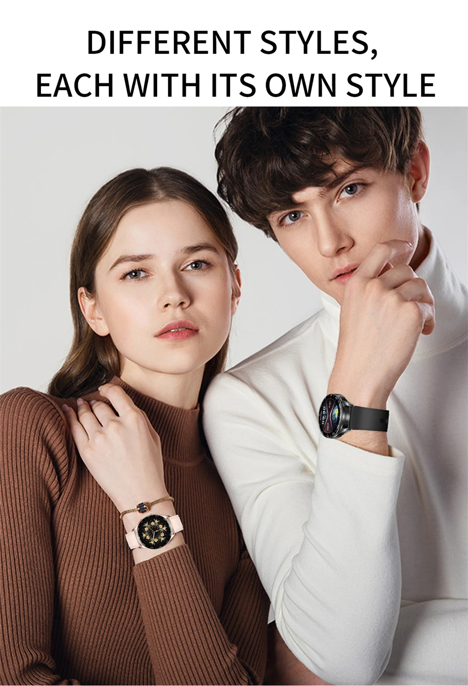 2026 Neue TWS 2-in-1 Bluetooth-Kopfhörer Smartwatch für Herren Herzfrequenz-Gesundheitsüberwachung Wasserdicht BT-Anrufe Musik-Smartwatch für Damen – Detail 19