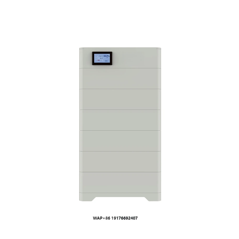 BR SOLAR High Voltage Lithium Battery System 307.2V 32.56KWH 51.2v Stacked LifePO4 Battery Pack for Solar Energy Storage System
