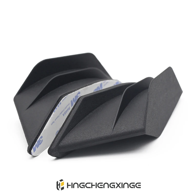 2X Universal Motorcycle Winglet Aerodynamic Spoiler Wing with Adhesive For Yamaha Suzuki Kawasaki Motorcycle Decoration Sticker view 5