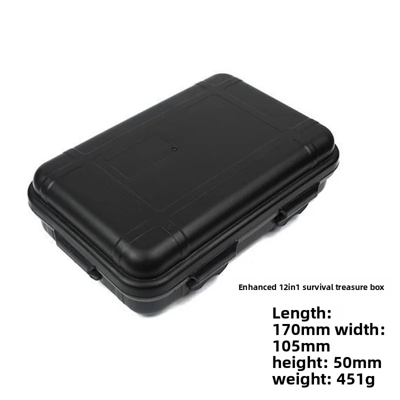 A7Outdoor المعدات بقاء صندوق أدوات إنقاذ مجموعة متعددة الوظائف في الهواء الطلق الإسعافات الأولية BoxSOSEزمور الطوارئ #5