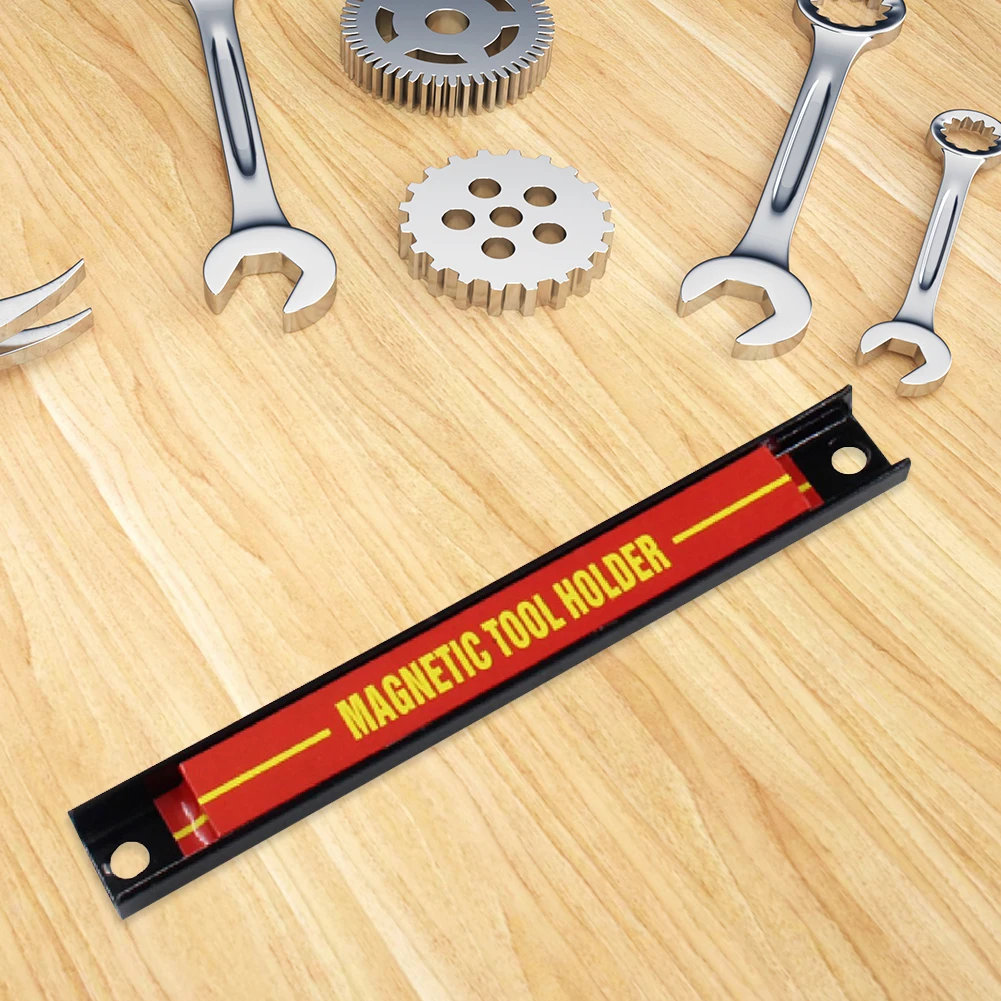 Magnetic Tool Holder Storage Organizer Heavy Duty Magnetic Tool Bar Metal Magnet Storage Tool Organizer for Workshop Garage Home