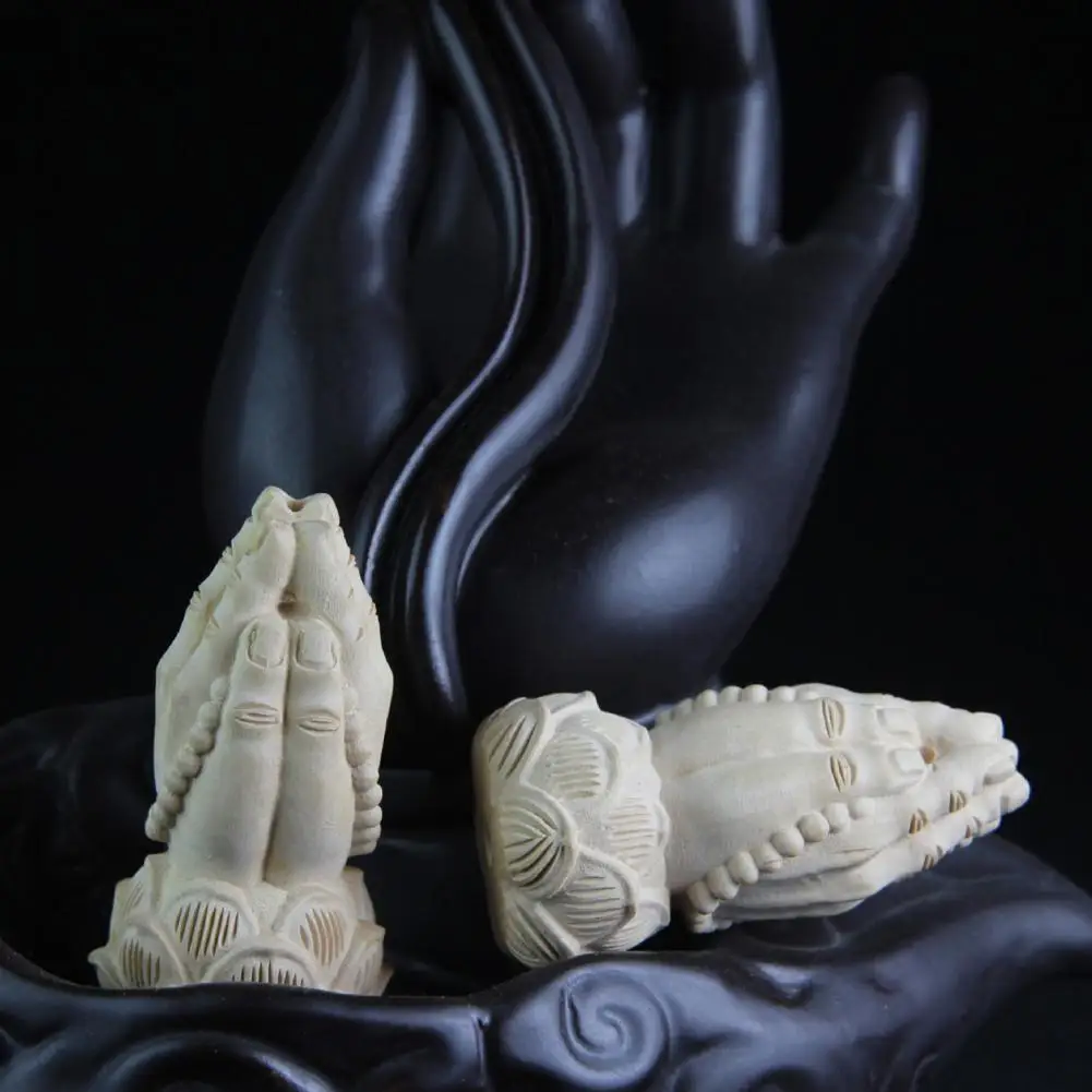 Buddha Hand Statue  Attractive Cute Desktop Decor Buddha Sculpture  Lightweight Buddha Statue