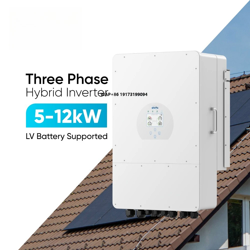 

three-phase hybrid solar inverter 5000 watts 8Kw 10Kw 12Kw three-phase solar inverter
