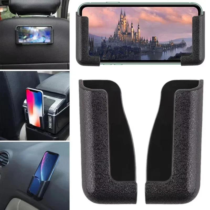 Universal Car Mobile Phone HolderCar GPS Monitor Mobile Phone Holder  Adjustable Width Car Mobile Phone Holder