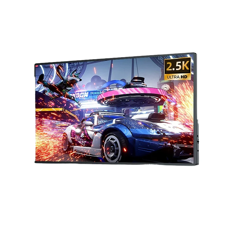 21.5 Inch 2.5K 100Hz IPS Touch LCD Built-in Speaker Portable Display Android TV Office Game Entertainment Computer Expansion