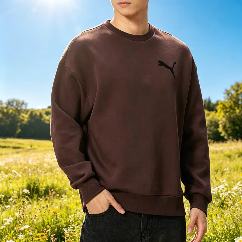 

Мужская толстовка Puma 636791-31, повседневная спортивная толстовка, свободный удобный топ с длинными рукавами