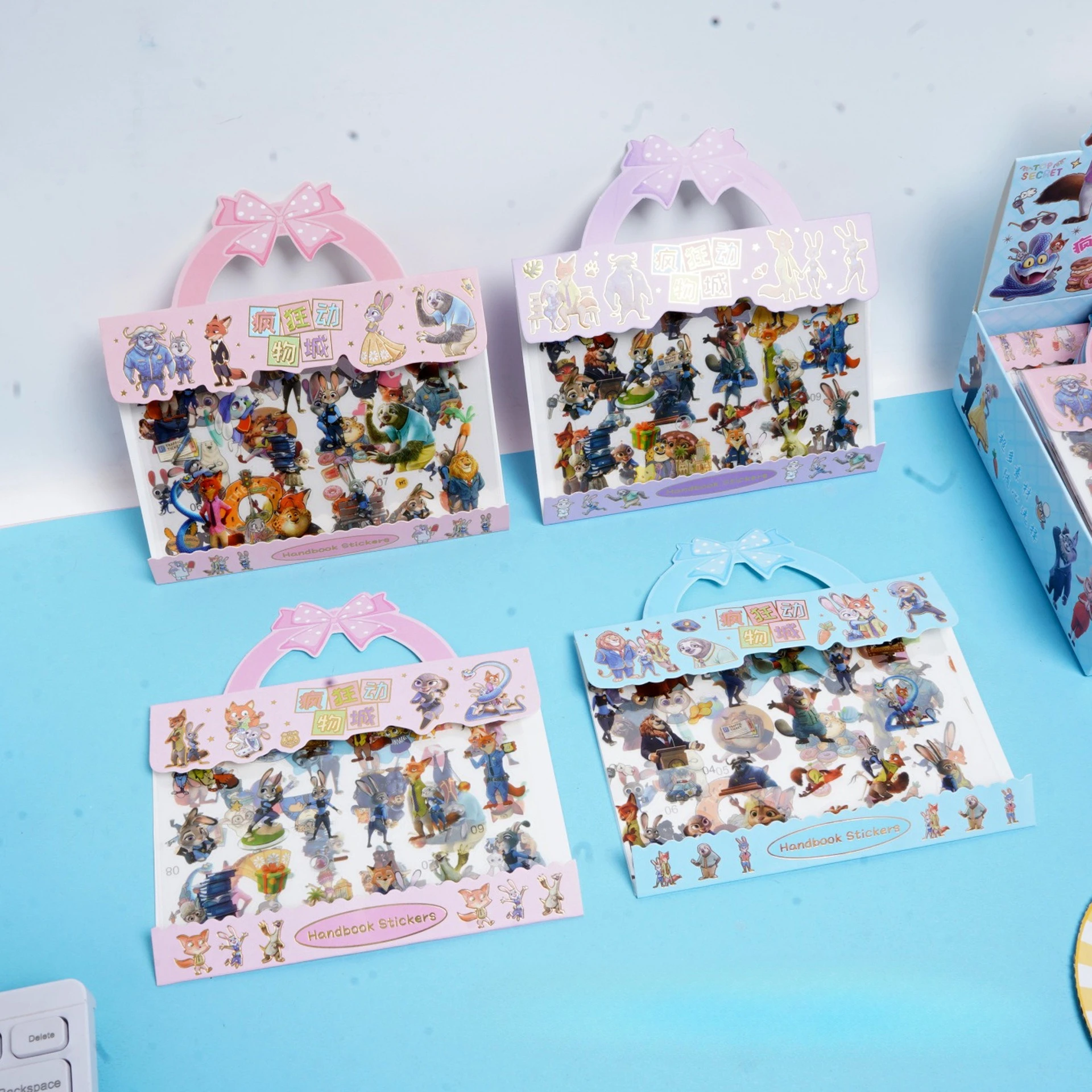 Cute Cartoon Character Stickers Decoration DIY Graffiti Suitcase Notebook Suitcase Laptop Fridge Graffiti Anime Sticker Gifts