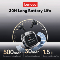 New Lenovo LP70 PRO Touchscreen Earburds Wireless Bluetooth 5.4 HIFI Stereo Earphones 30H Long Endurance Noise Reduction Headset