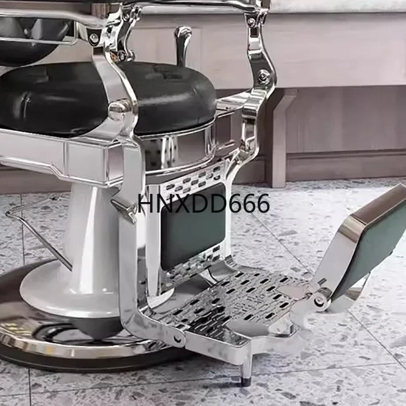 كرسي غسيل لصالونات التجميل، كراسي حلاقة احترافية لتدليك المكتب المنزلي، كراسي عتيقة، مصفف شعر أسود شديد التحمل