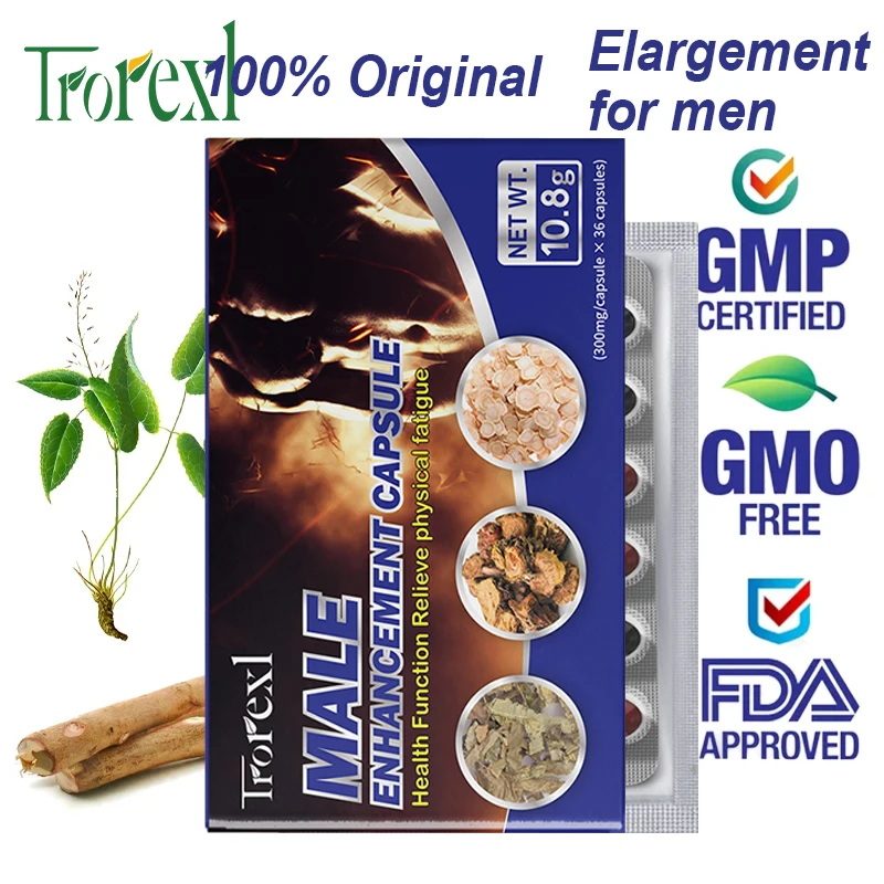 Organic Honry Goat Weed - 36 Tablets 100% Pure Non-GMo Supports Reproductive Health Natural Energizer Ginseng Capsules