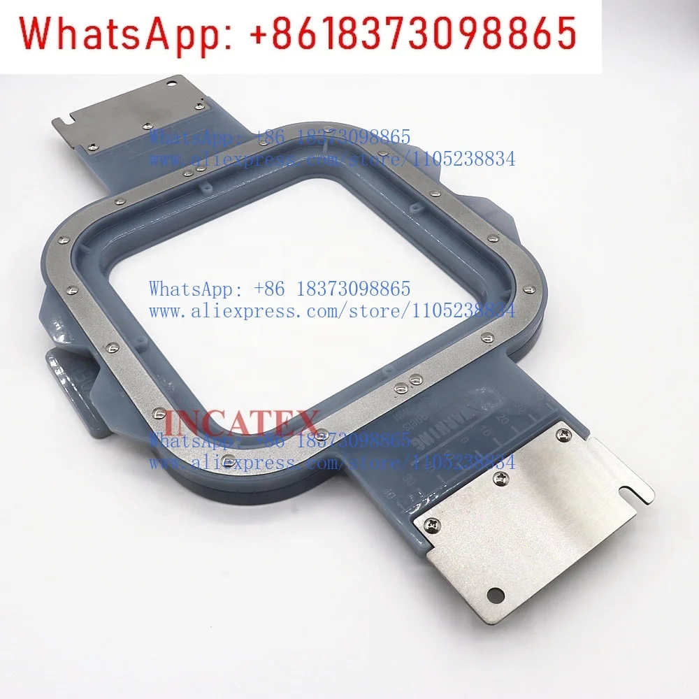

High Quality Brother Cap Tubular Embroidery Machine Spare Parts Magnetic Frame Hoop 140x 140mm 5.6x5.6 inches Length 388mm